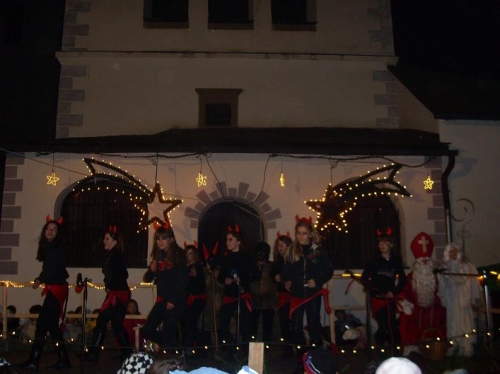 Privítanie Mikuláša 2009