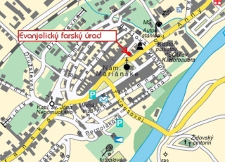 orientačná mapka