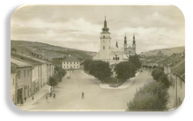 Podolínec - historické námestie