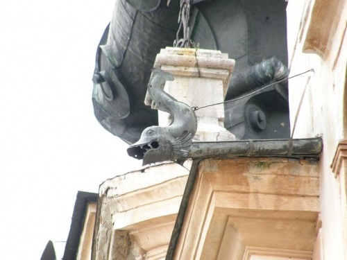 Exteriér kláštora piaristov 