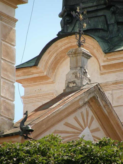 Exteriér kláštora piaristov 