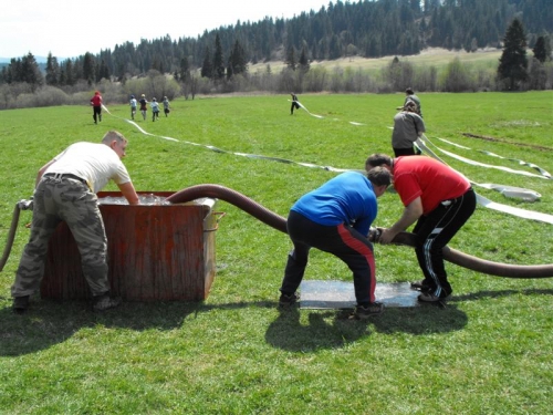 Príprava hasičov na sezónu 2011