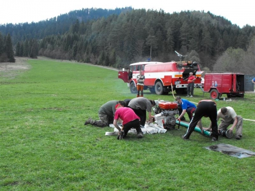 Príprava hasičov na sezónu 2011