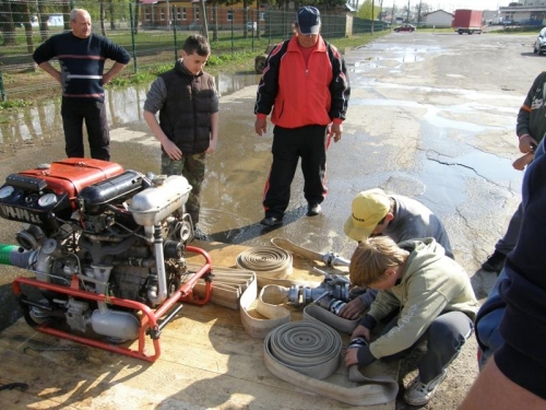 Príprava hasičov na sezónu 2011