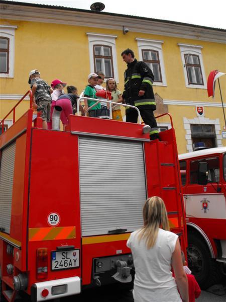 Deň otvorených dverí na Hasičskej zbrojnici