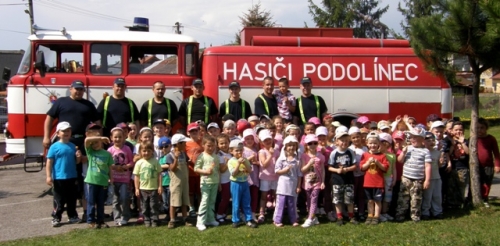 Hasiči v škôlke