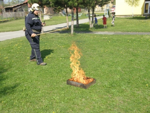 Hasiči v škôlke