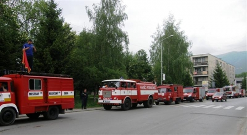 Celorepublikové stretnutie dobrovoľných hasičov 2012