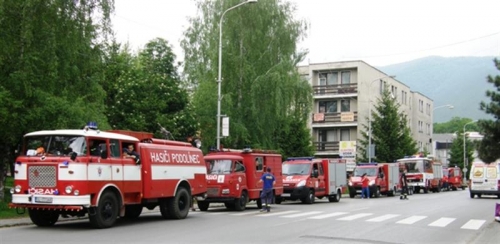 Celorepublikové stretnutie dobrovoľných hasičov 2012