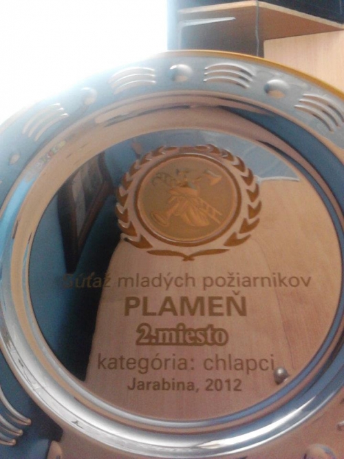 Súťaž mladých požiarnikov PLAMEŇ - Jarabina 2012