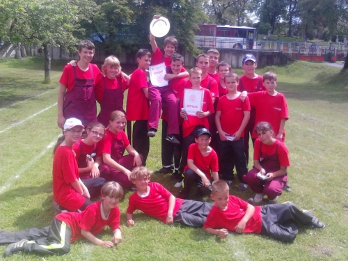 Súťaž mladých požiarnikov PLAMEŇ - Jarabina 2012