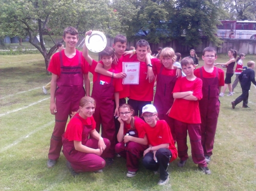 Súťaž mladých požiarnikov PLAMEŇ - Jarabina 2012