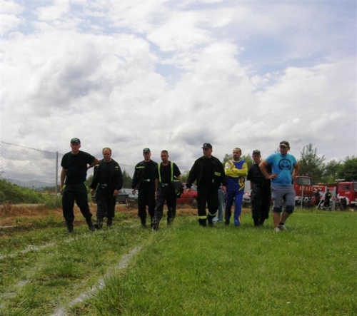 Medzinárodná hasičská súťaž v poľskom meste Podegrodzie - 2012
