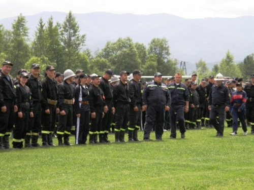 Medzinárodná hasičská súťaž v poľskom meste Podegrodzie - 2012