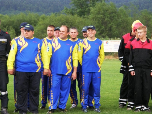 Medzinárodná hasičská súťaž v poľskom meste Podegrodzie - 2012