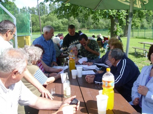 Dôchodcovia v Podolínci športovali - 2012