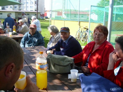 Dôchodcovia v Podolínci športovali - 2012