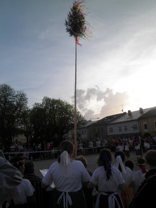 Stavanie mája - 2013