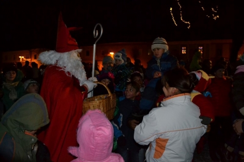 Privítanie Mikuláša 2013