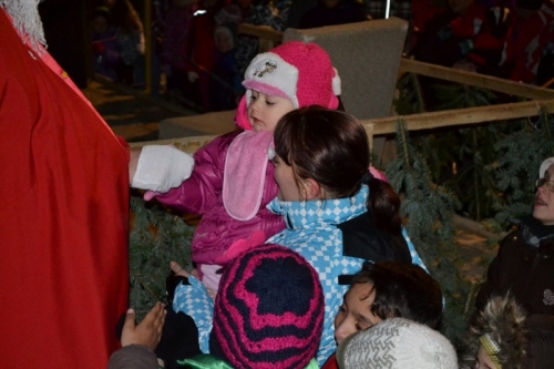 Privítanie Mikuláša 2013