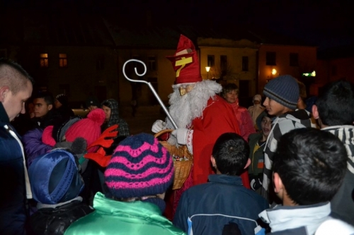 Privítanie Mikuláša 2013