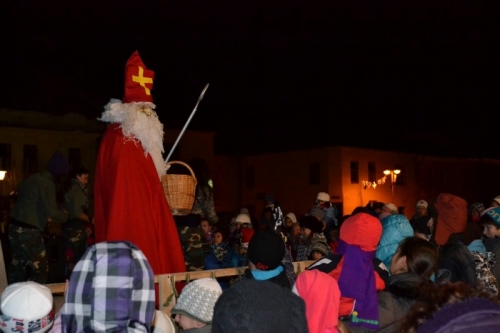 Privítanie Mikuláša 2013