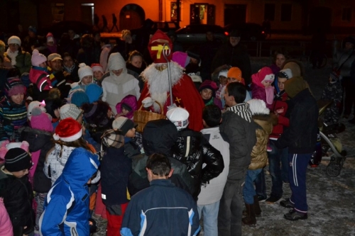 Privítanie Mikuláša 2013