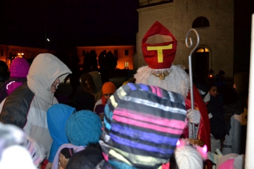 Privítanie Mikuláša 2013