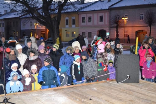 Privítanie Mikuláša 2013