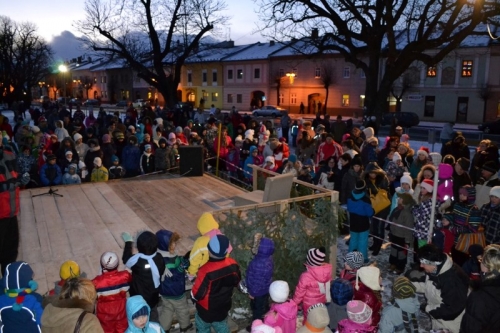 Privítanie Mikuláša 2013