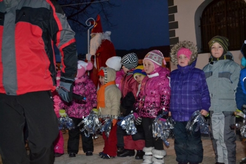 Privítanie Mikuláša 2013