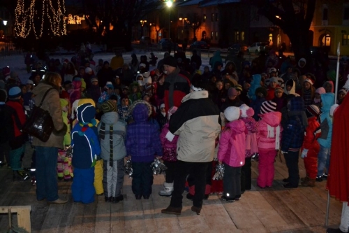Privítanie Mikuláša 2013