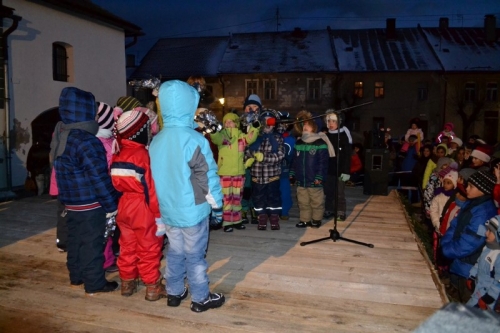 Privítanie Mikuláša 2013