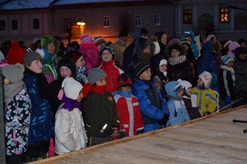Privítanie Mikuláša 2013