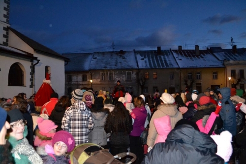 Privítanie Mikuláša 2013