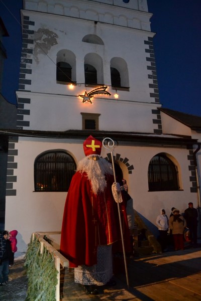 Privítanie Mikuláša 2013