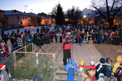 Privítanie Mikuláša 2013