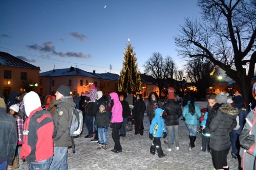 Privítanie Mikuláša 2013