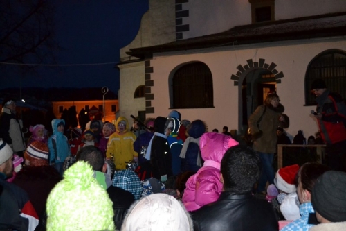 Privítanie Mikuláša 2013