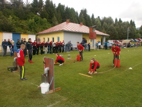 Pohárová súťaž mladých hasičov - Nová Ľubovňa, 31.5.2014 