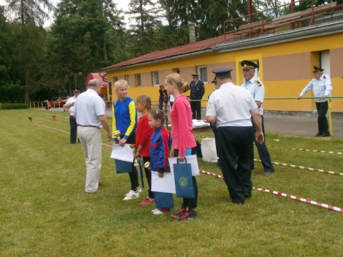 Súťaž mladých hasičov Lučivná -  28.6.2014
