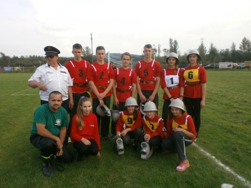 Medzinárodné preteky mladých hasičov v Poľsku v meste Podegrodie