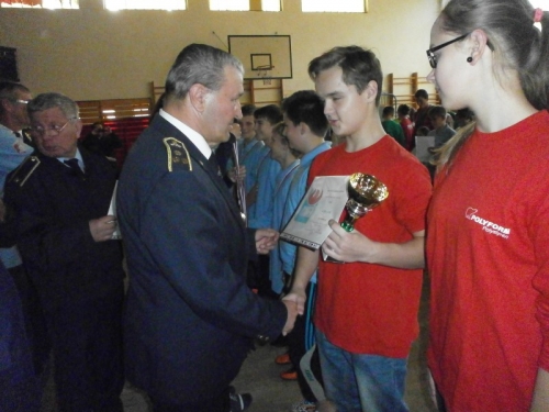 Súťaž mladých hasičov v Plavnici - 13.11.2014
