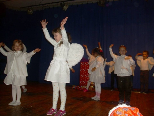 Privítanie Mikuláša 2014