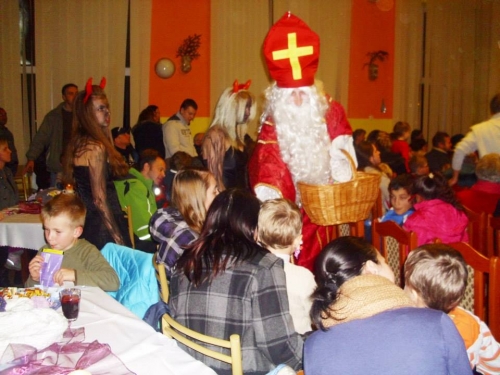 Privítanie Mikuláša 2014