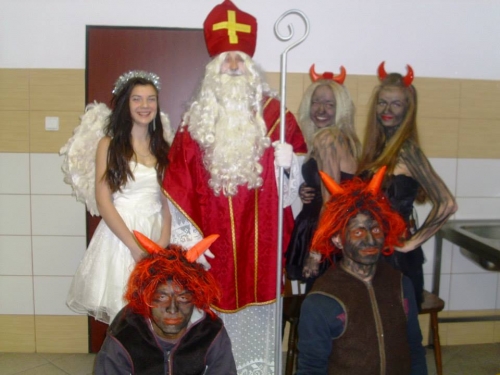 Privítanie Mikuláša 2014