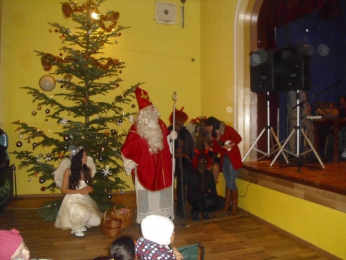 Privítanie Mikuláša 2014