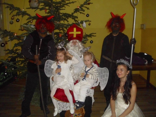 Privítanie Mikuláša 2014