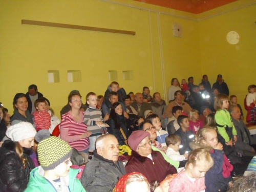 Privítanie Mikuláša 2014