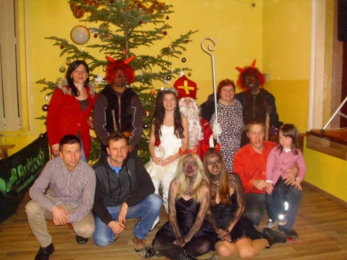 Privítanie Mikuláša 2014